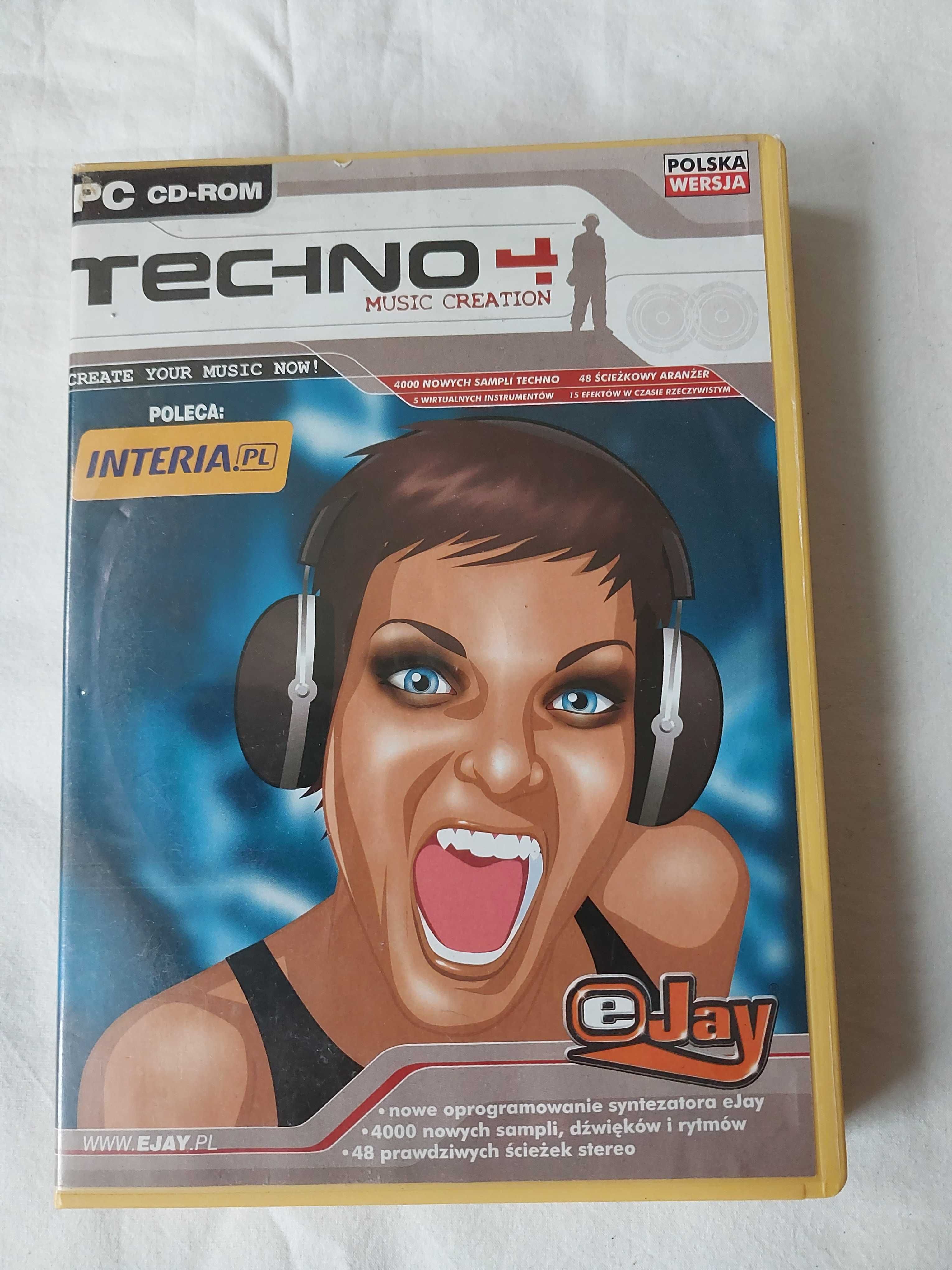 Techno 4 Music Creation CD-ROM oprogramowanie