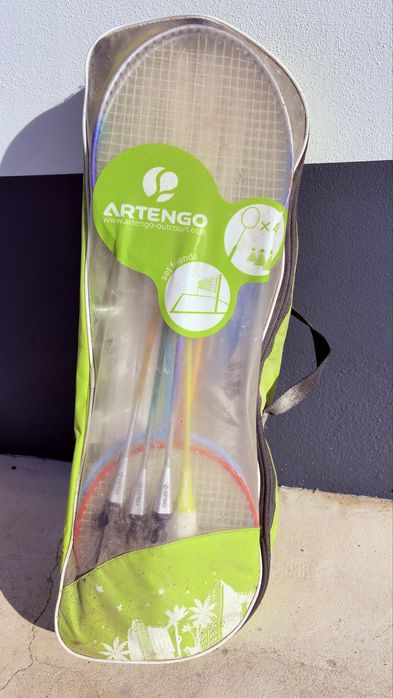 Raquetes de badminton