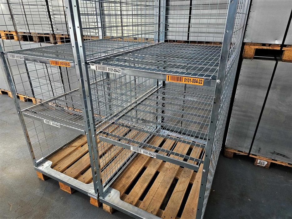 Kosz Nadstawka Gitterbox Regał Magazynowy Transportowy Kontener EURO