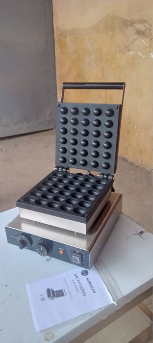 Вафельниця HURAKAN HKN-GES300 NUT горішниця