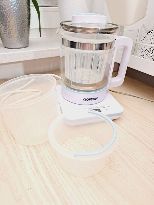 Cyfrowa stacja wody Gorenje dla dziecka ekspres do mleka parowar BLW
