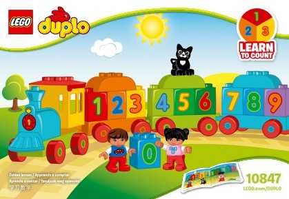 LEGO DUPLO 10847 Потяг з цифрами