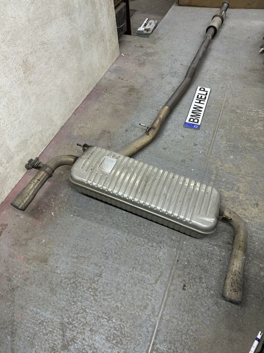 Выхлоп Банка БМВ 2 М235 Ф44 X-Drive B48 Глушитель Катализатор BMW