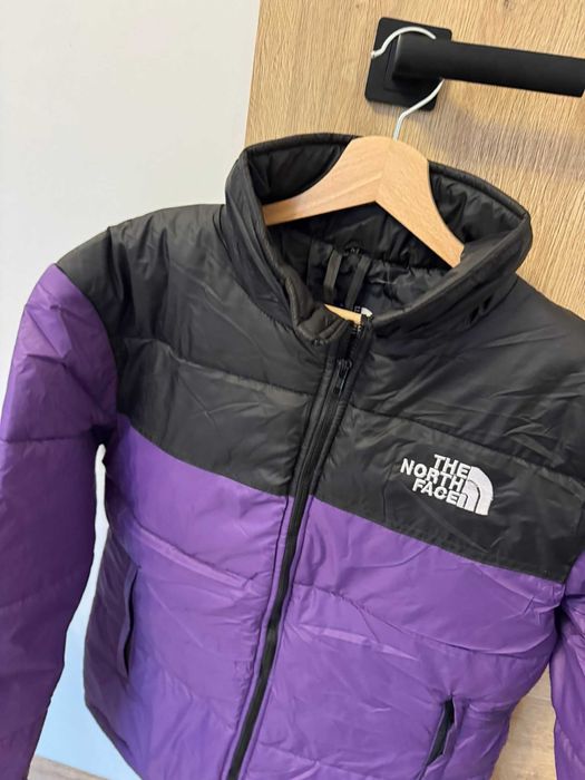 Kurtka North Face fioletowa
