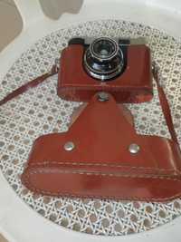 Stary aparat fotograficzny SMIENA 6 sprawny lampa błyskowa