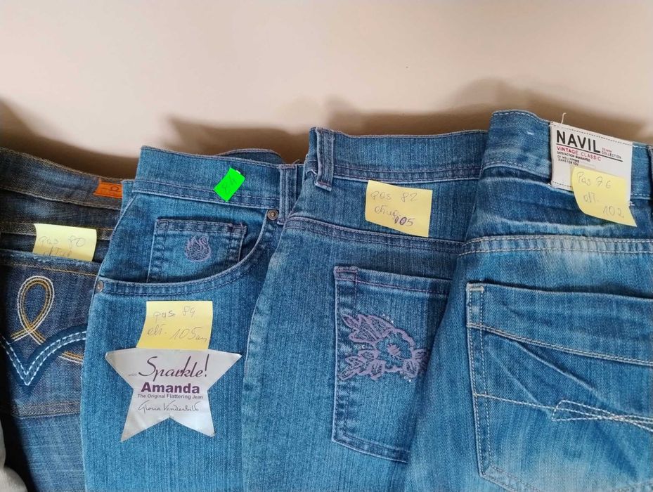 Odzież dżinsowa i skórzana