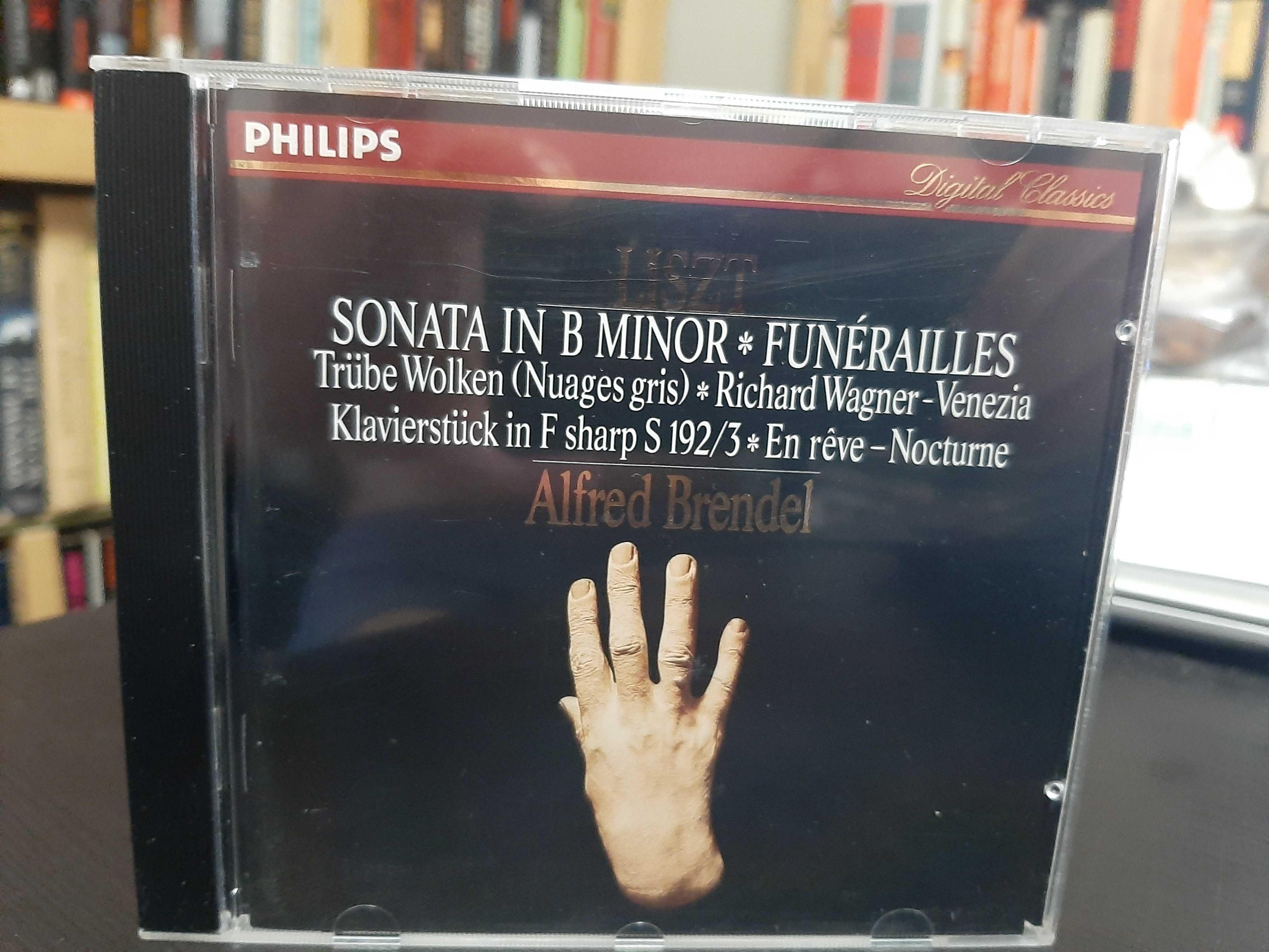 Liszt - Sonata B Minor / Funérailles / Wagner Venezia - Alfred Brendel