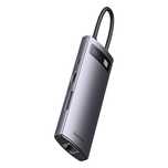 HUB 8w1 Baseus StarJoy USB-C do USB-C PD / 3x USB-A / HDMI / RJ-45 / S
