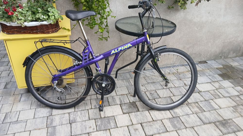 Rower damski 24" Alpina miejski