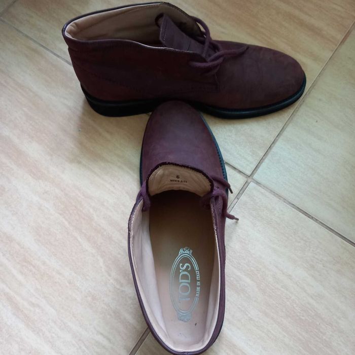 Tods. Оригінал. Шкіряні черевики. В ідеальному стані. Італія