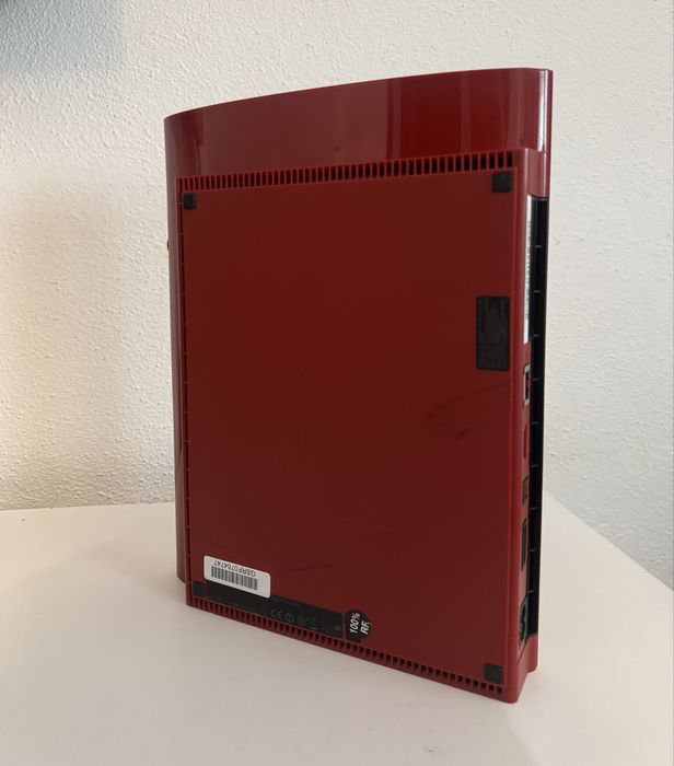 PS3 Super Slim 80gb Edição Red