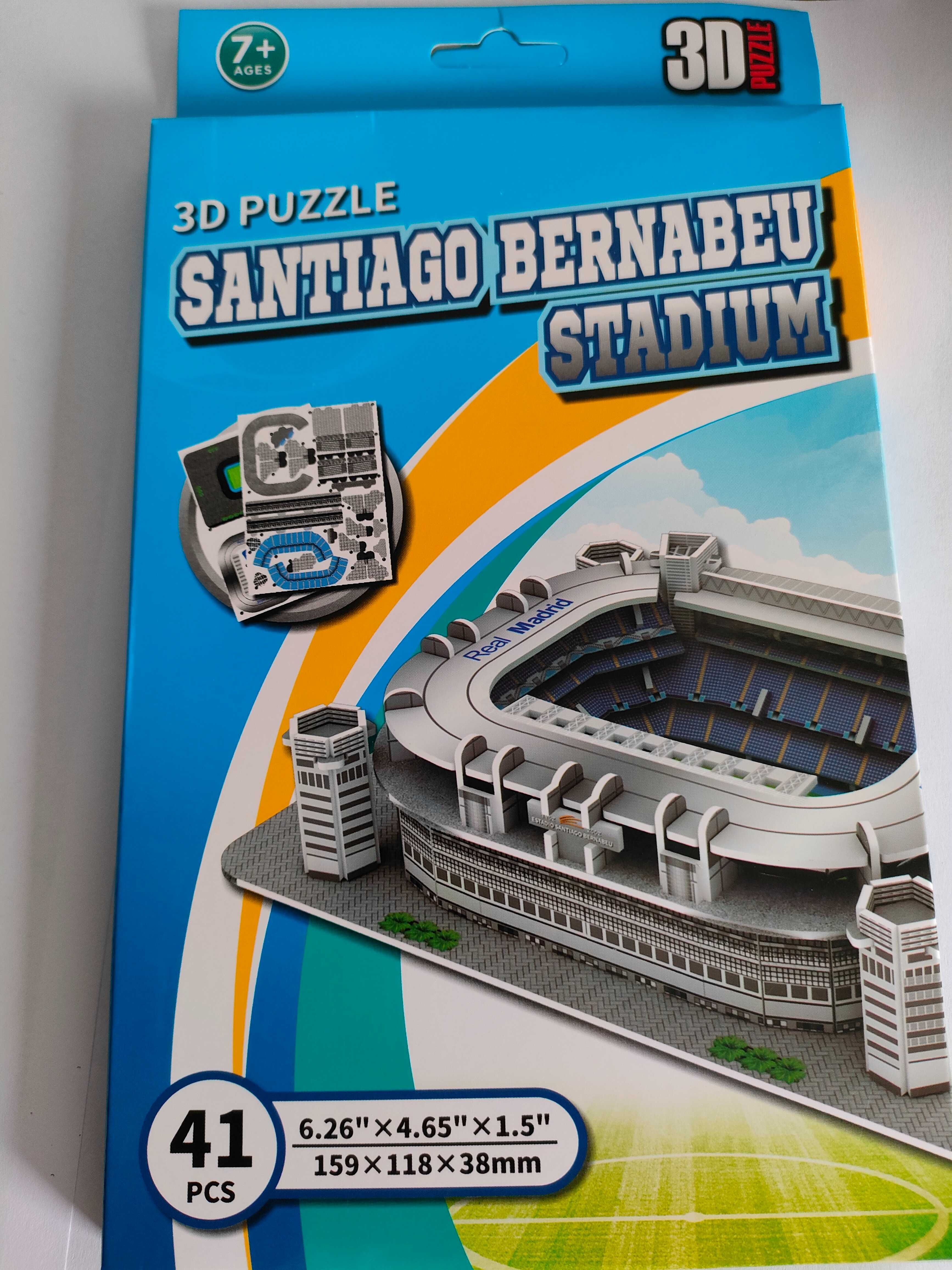 Stadion Santiago Bernabeu puzzle 3D Real Madryt prezent