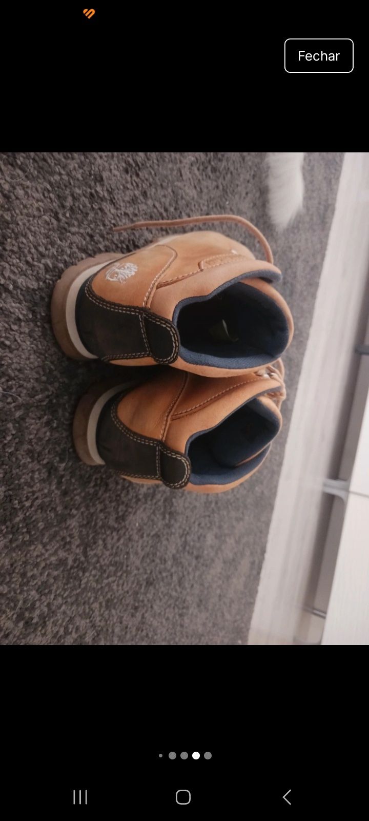 Sapatilha estilo Bota Timberland