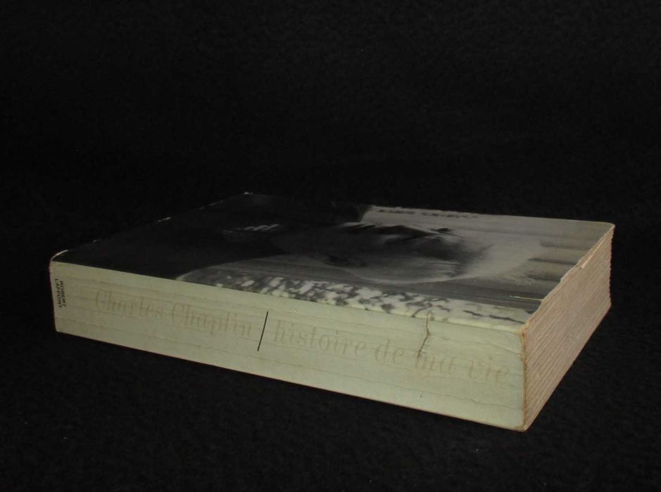 Livro Histoire de ma vie Charles Chaplin Autobiografia