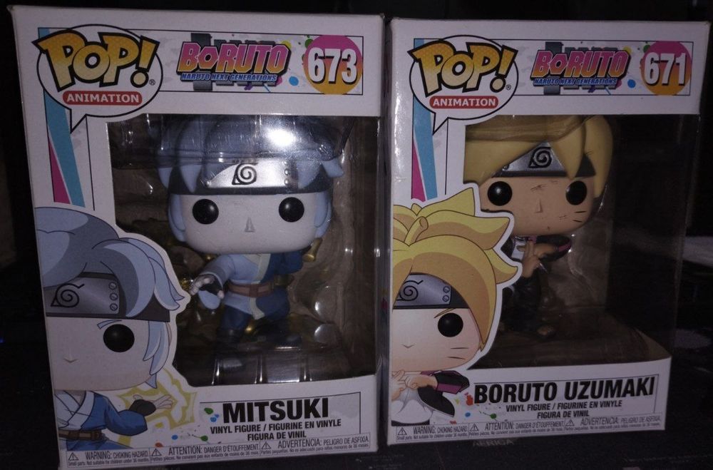 Funko Pop Boruto и Mitsuki / Фанко Поп Боруто и Мицуки, Наруто фигурки