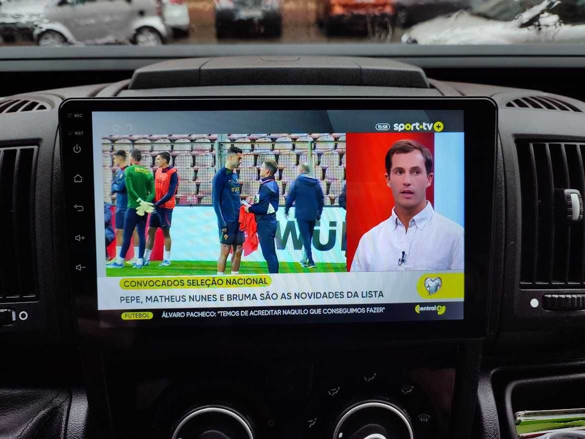 Auto Rádio  Fiat Ducato  Jumper Boxer Pilote GPS Bluetooth  Carplay