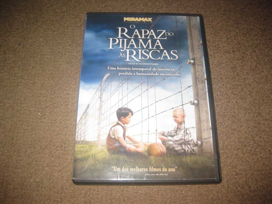 DVD "O Rapaz do Pijama às Riscas" com Asa Butterfield/Raro!