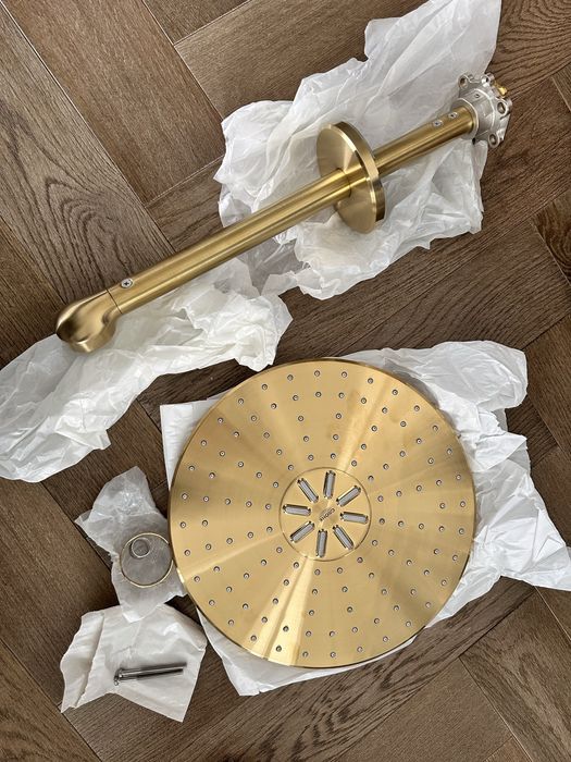 Grohe Rainshower 310 SmartActive brushed cool sunrise 26475GN0