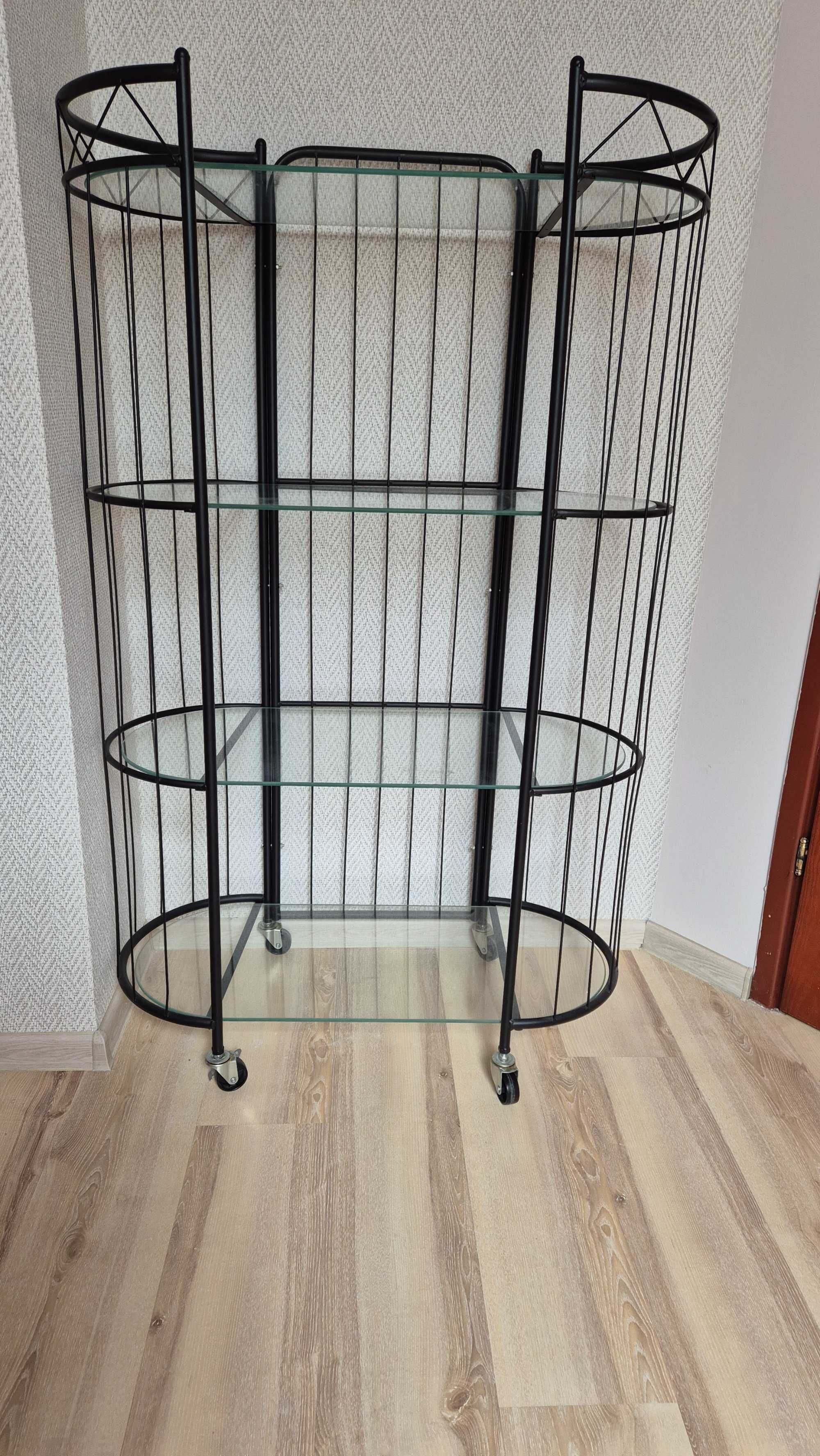 Konsola witryna metalowa
