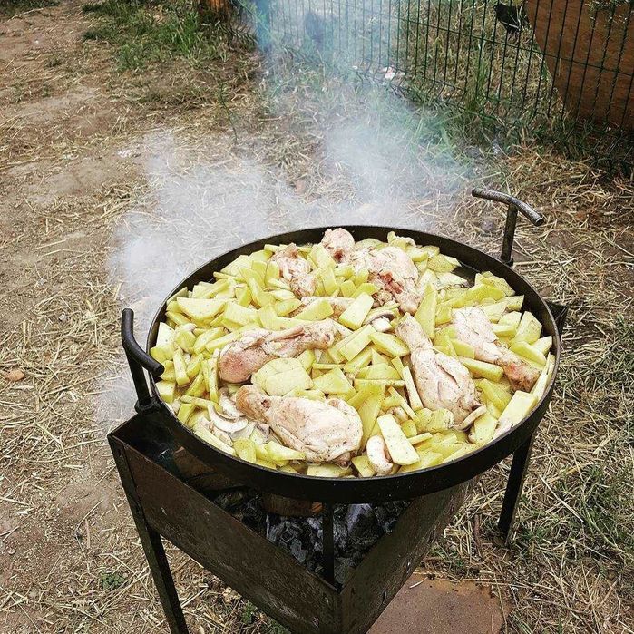 НАШІ НАЙКРАЩІ! СКОВОРОДА З ДИСКА БОРОНИ діаметром від 20 до 80 см.