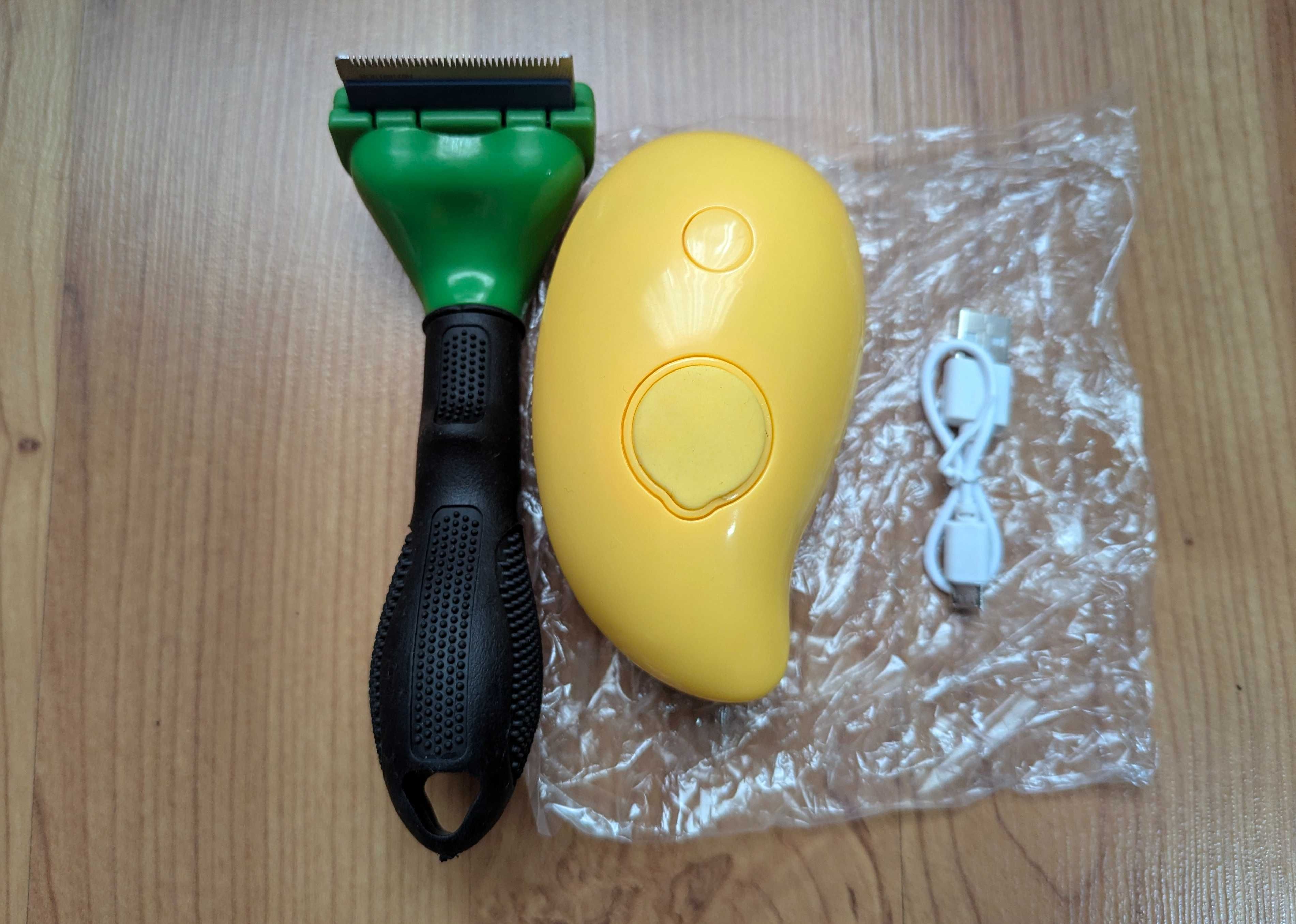 Набор Щеток Масажер PET Brush для собак, котов Паровая Furminator