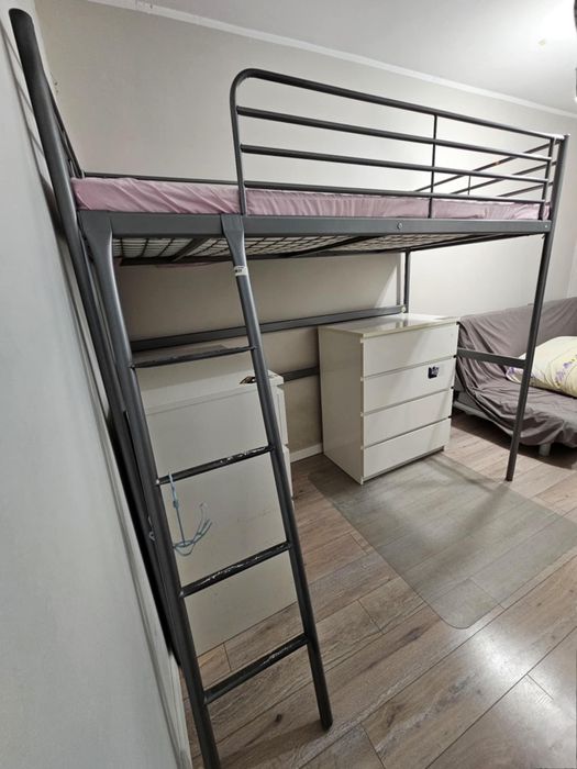 Łóżko piętrowe IKEA svarta