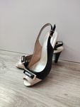 Buty JAK NOWE rozm. 37 SKÓRA czarne / beżowe