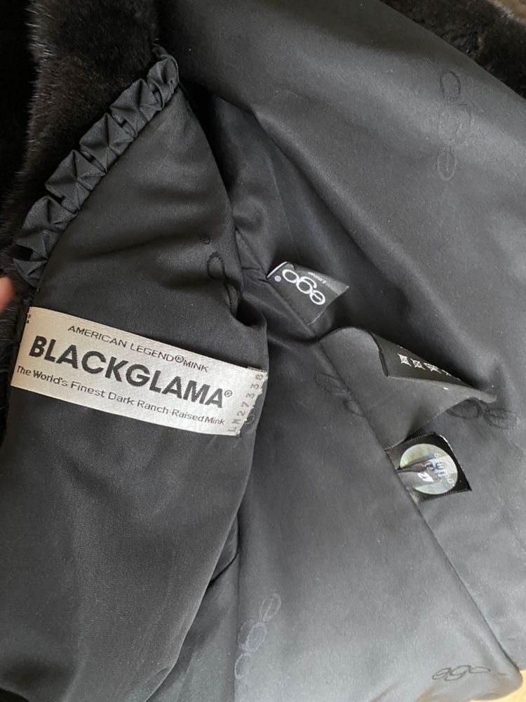 22.12 Київ! Норкова шуба Ego з соболем, blackglama, 42-46