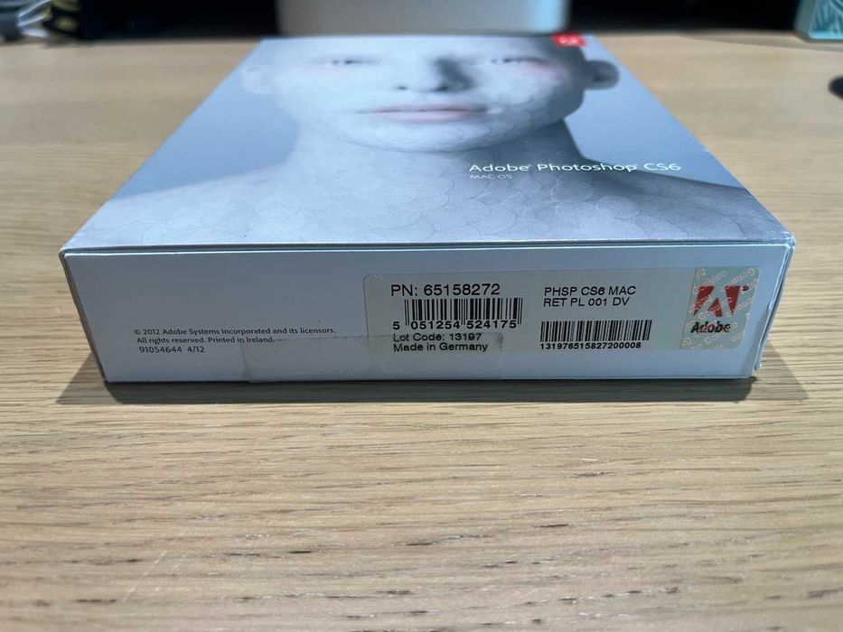 Adobe Photoshop CS6 MacOS. Pudełkowa wersja PL