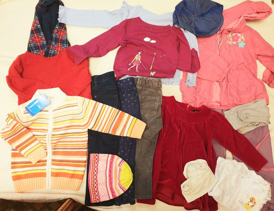 Пакет теплих речей на дівчинку