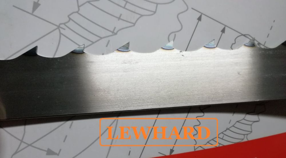 Piła taśmowa trakowa do drewna Lewhard Viper 35x1.1x4000 ROH Siedlce