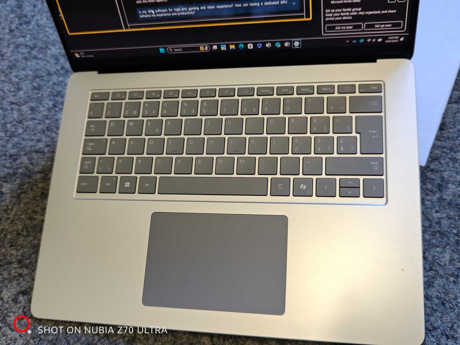 Microsoft Surface laptop 7th 15" Copilot+pc