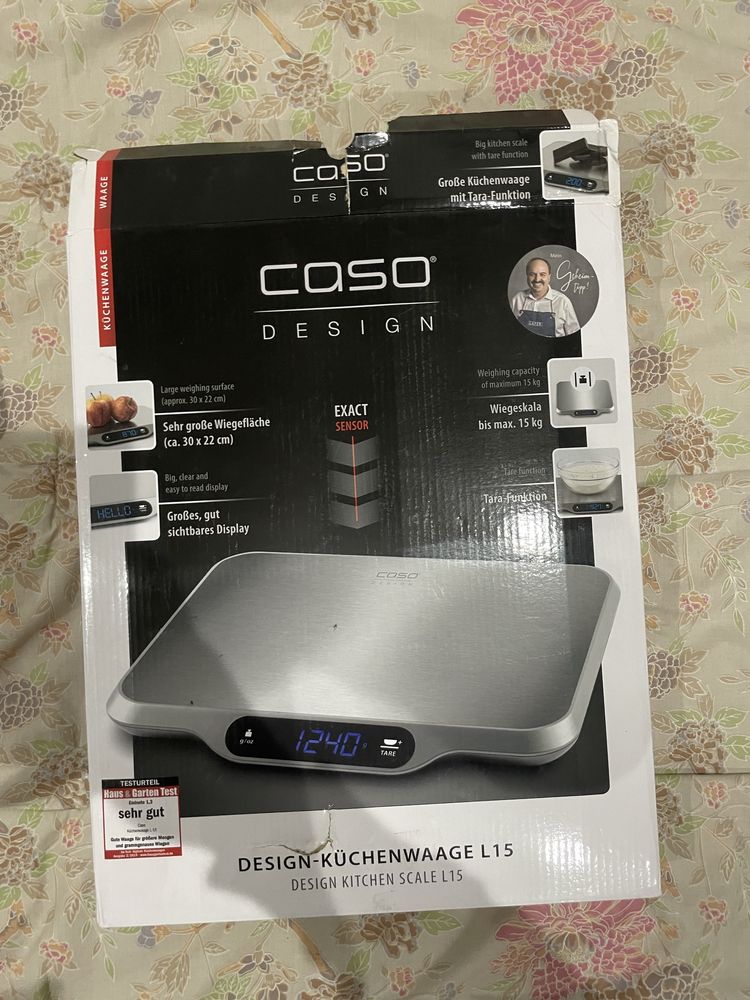 Balança digital da marca Caso