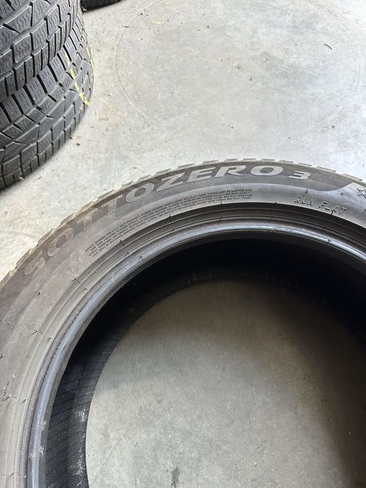 2x zimowe 225/55R17 Pirelli Sottozero 3 Runflat cena za parę 6mm 2021