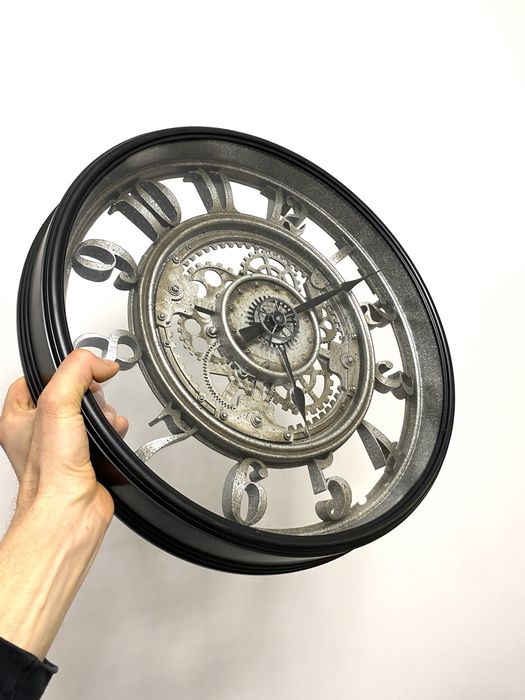 Elegancki i stylowy Zegar ścienny, jak nowy, na ścianę, polecam 100%