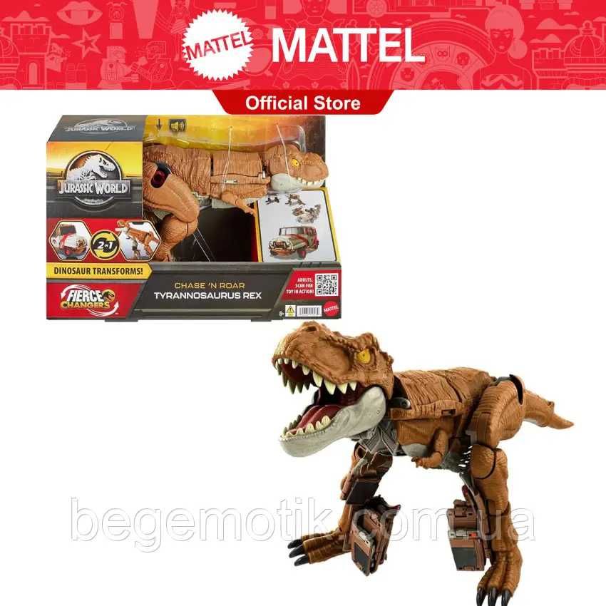 Динозавр Тиранозавр Jurassic World Chase N Roar Tyrannosaurus Rex