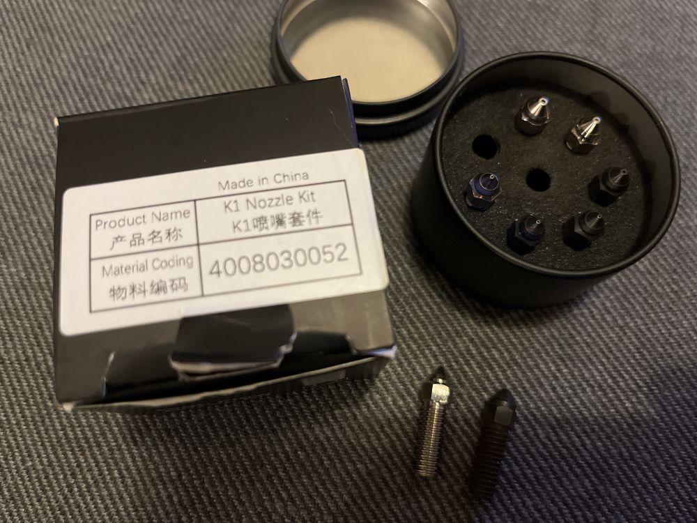 High Flow Nozzle kit do drukarki creality K1 -