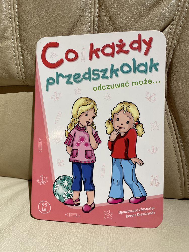 książka co każdy przedszkolak odczuwać może Emocie uczucia