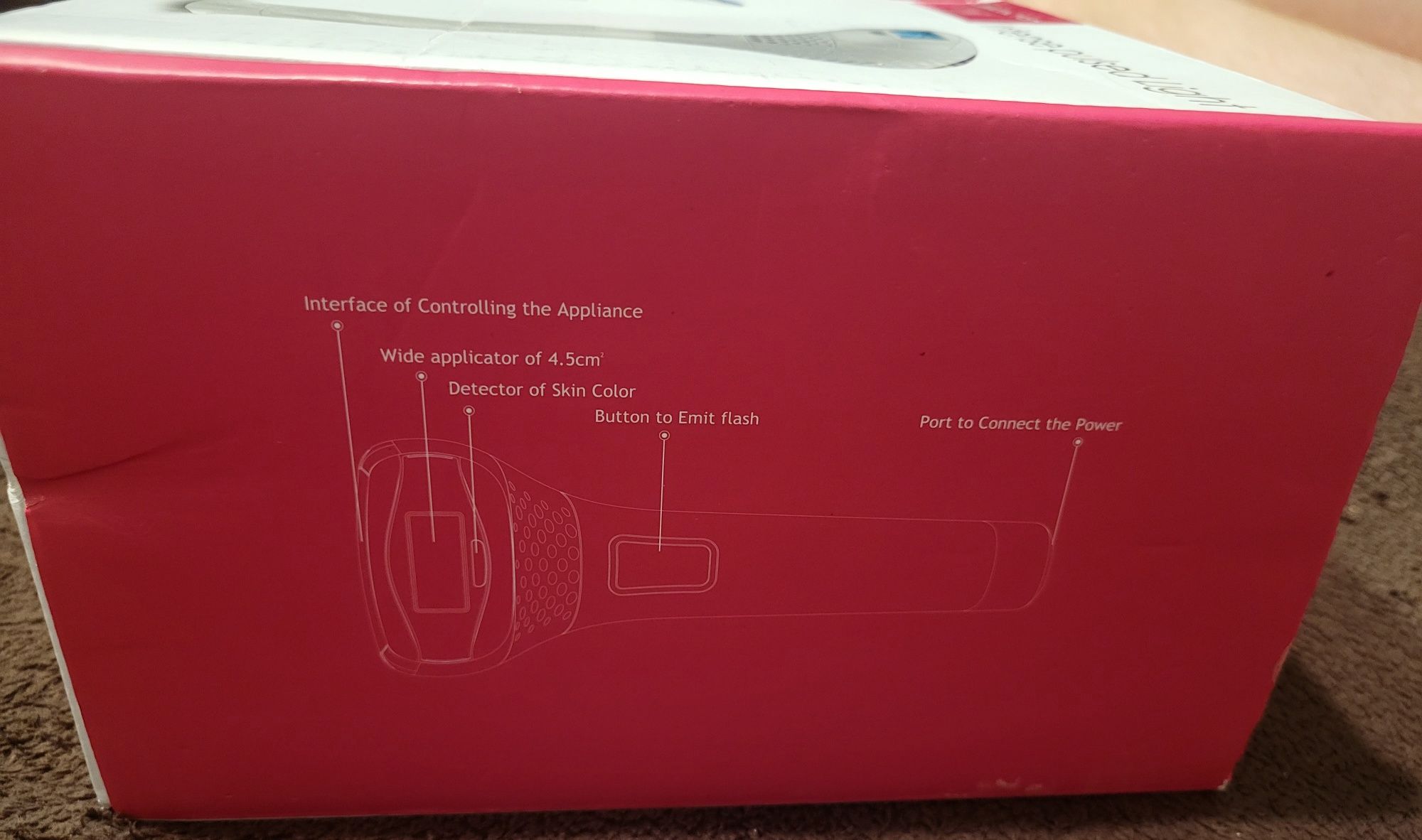 Intense pulsed light IPL, laser, depilacja