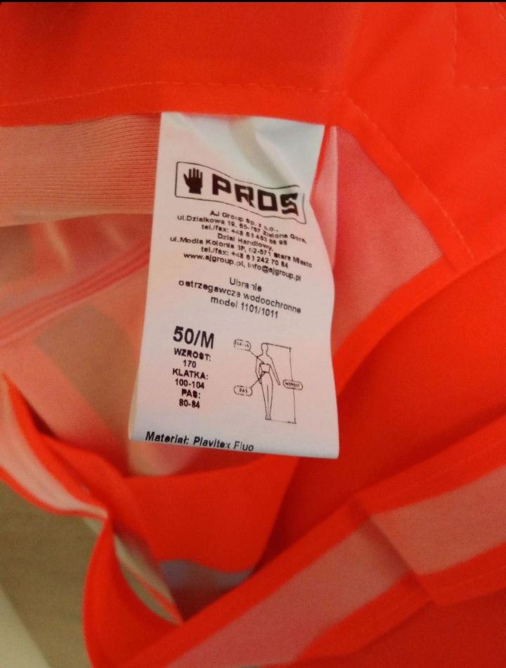 Odzież ochronna robocza