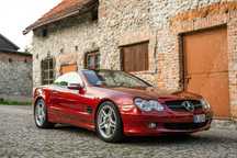 Mercedes-Benz SL SL 550, Pneumatyka, Masaż, Wentylacja siedzeń, BOSE, Super stan!!!