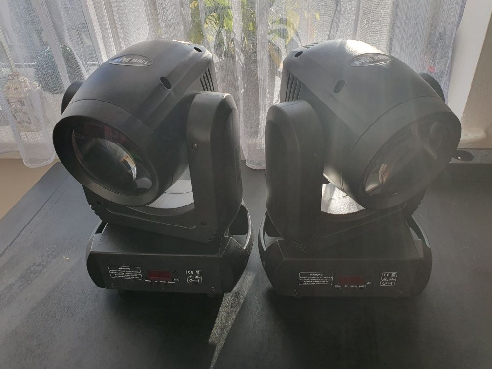 Ruchome glowy 150W beam