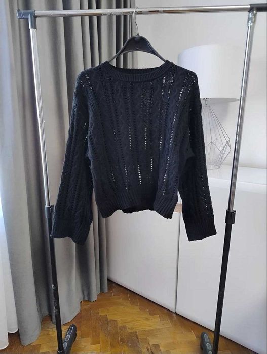 Женский джемпер свитер ажурный