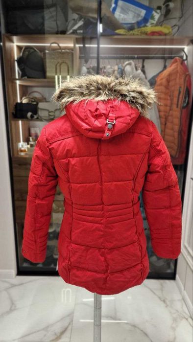 Теплая женская удлененная термо куртка парка аляска KILLTEC немецкая