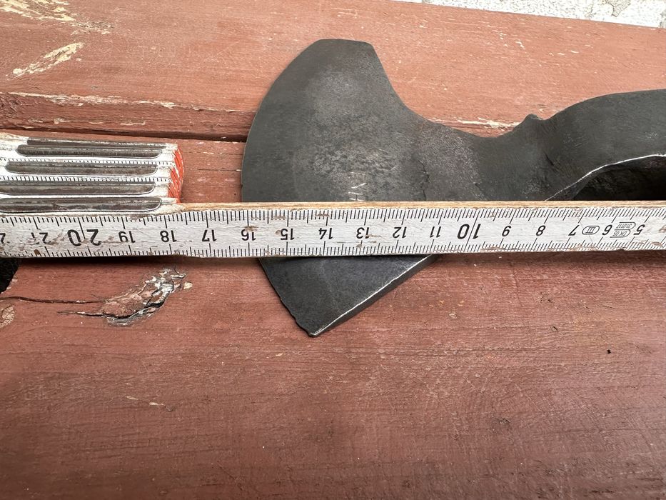 Stara siekiera/topór bojowy sygnowany vintage oldschool