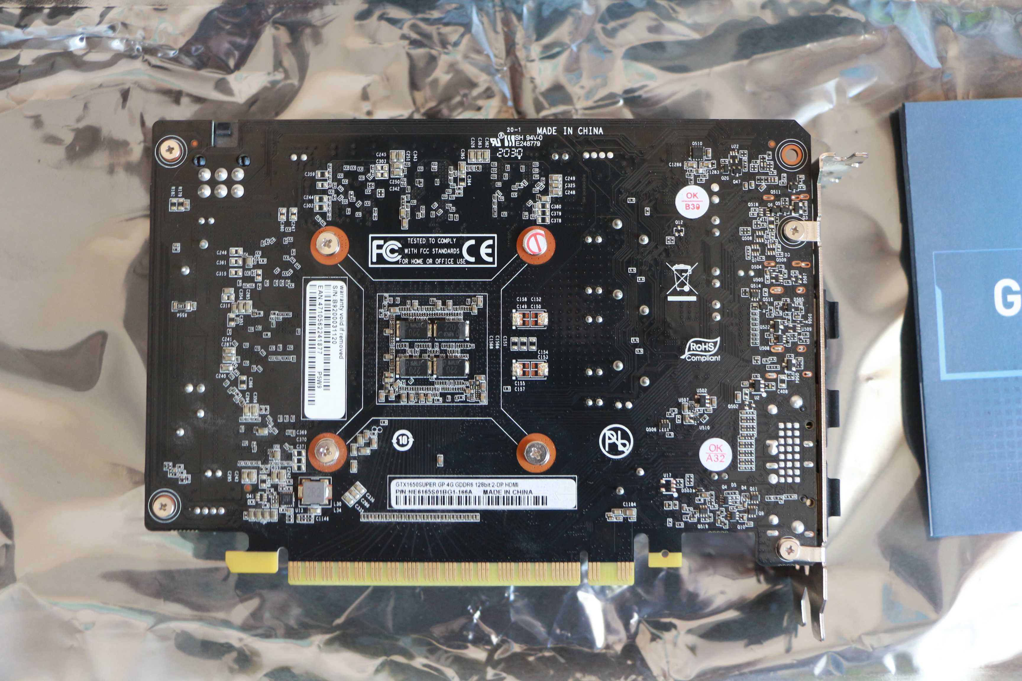 Відеокарта GF GTX 1650 4GB GDDR6 GamingPro