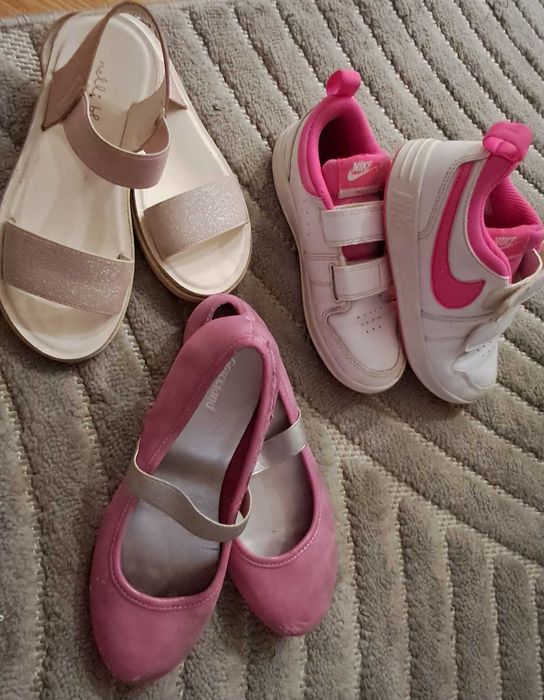 Adidasy nike dla dziewczynki plus sandaly baleriny półbuty 34