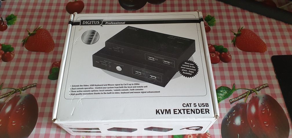 USB VGA KVM Extender Digitus ds-51200