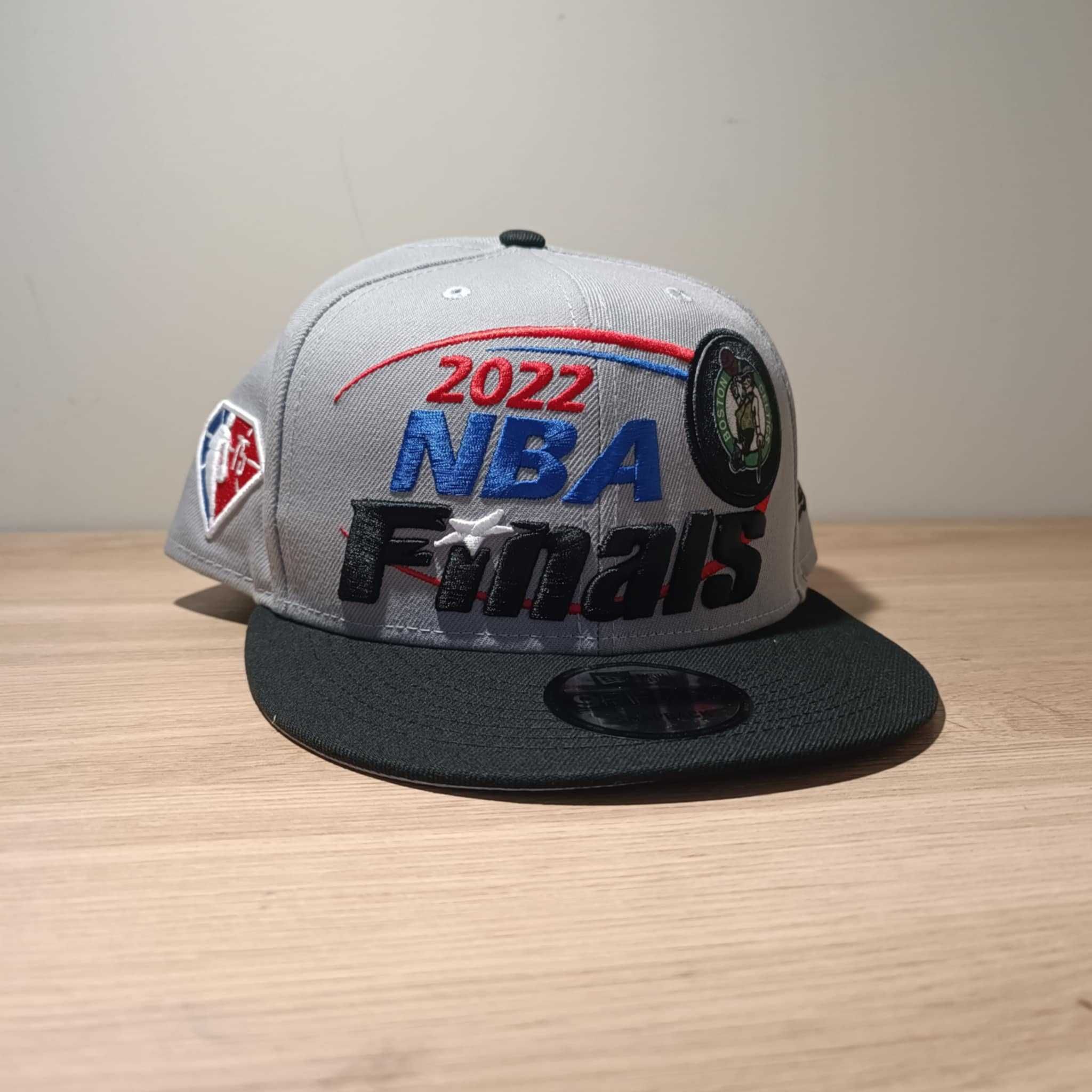 Czapka New Era 2022 NBA Finals Boston Celtics Gray & Black
