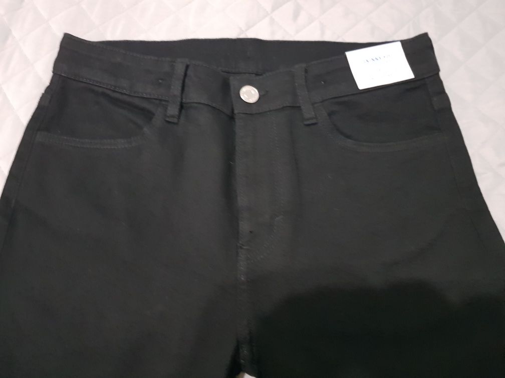 NOWE czarne spodnie H&M SkinnyFit r.152 (11-12l.) chłopiec, rozp. roku